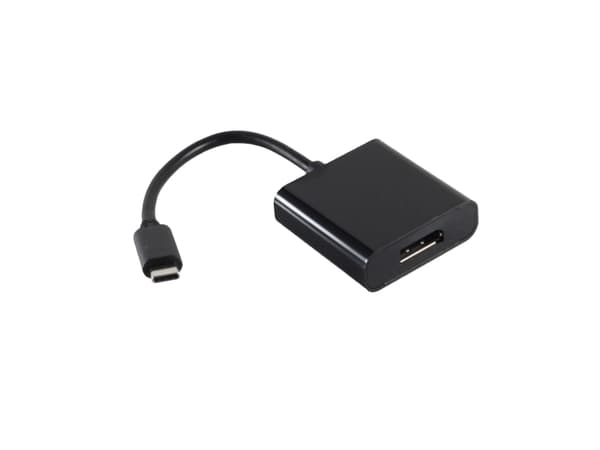 S-Conn 14-05002, 0,2 m, USB Type-C, DisplayPort, Uros, Naaras, Suora