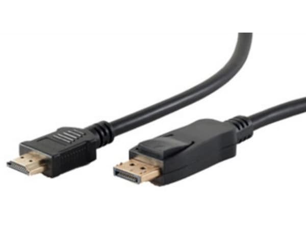 shiverpeaks BS77495-2, 5 m, DisplayPort, HDMI Type A (Standard), uros, uros, kultainen
