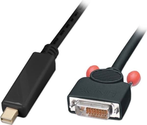 Lindy 3m Mini DisplayPort - DVI-D m/m, 3 m, Mini DisplayPort, DVI-D, Uros, Uros, 1920 x 1200 pikseliä
