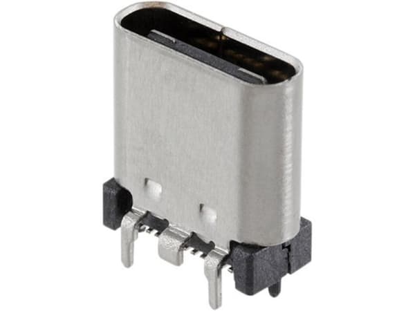 econ connect U31BU1CGV, USB-3.1, Satin Stål, Kopper, Nickel, Stål, 100 V, 40 mO, 5 A