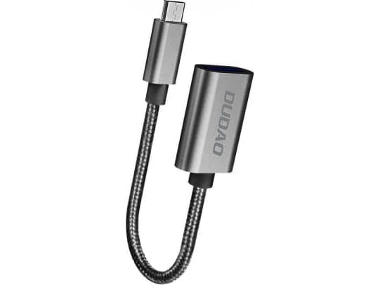 Adapter USB Dudao L15M microUSB - USB Srebrny (dudao_20201102161940)
