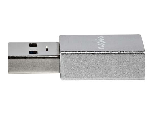 Nedis - USB-adapter - USB typ A (hane) till 24 pin USB-C (hona) - USB 3.2 Gen 1 - grå