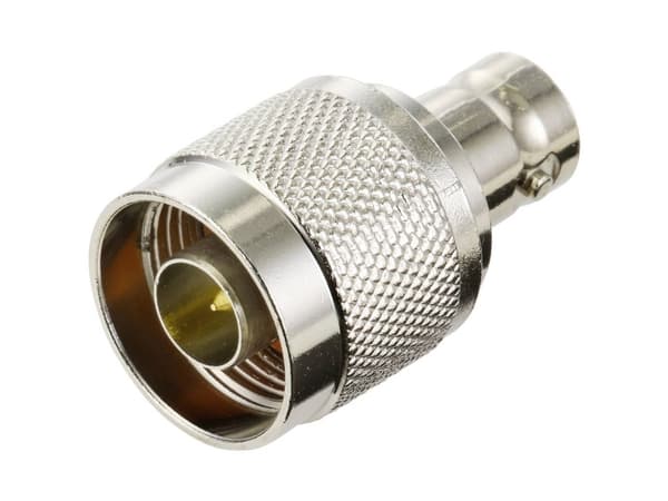 TRU COMPONENTS TC-9903040 N-adapter N-stik - BNC-bøsning 1 stk