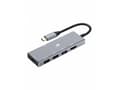 Miniatyrbild 1 av 2: Adapter HUB USB C 7in1 - HDMI, USBx3, PD, SD/TF