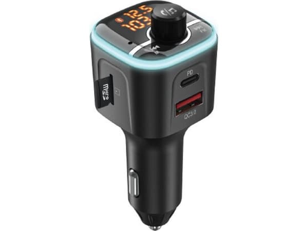 NAVITEL BHF04 MAX - Bluetooth-håndfri / FM-sender for mobiltelefon