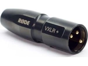 RØDE VXLR+, 3,5 mm TRS mini-jack, XLR, Sort