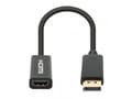 Miniatyrbild 3 av 5: Manhattan 153713, DisplayPort, HDMI, 0,15 m, Svart