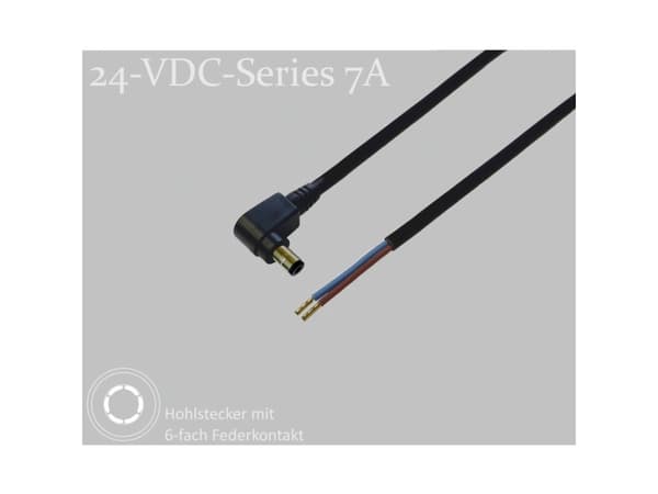 BKL Electronic #####DC-Steckverbinder #####DC-Hohlstecker - Kabelsko 2.5 mm 1.5 m 1 stk Single
