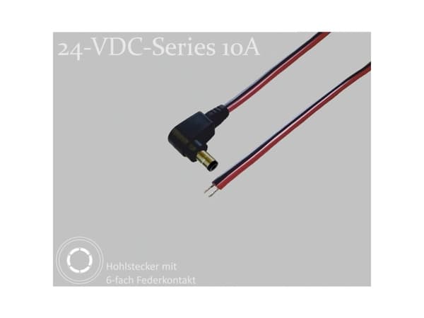 BKL Electronic DC-stikforbindelse DC-hulstik - fortinnet 5.5 mm 2.5 mm 1.5 m 1 stk Single