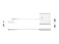 Miniatyrbilde 4 av 5: j5create JCA365 - Video adapter - 24 pin USB-C hann til HDMI hunn - 20 cm - sølv - 4K 30Hz støtte, 2K 60Hz støtte