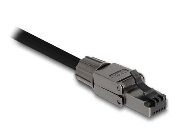 Delock - Nätverkskontakt - RJ-45 (hane) - STP - CAT 8.1