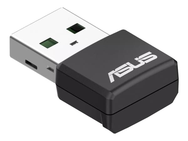 ASUS USB-AX55 Nano - Nätverksadapter - USB 2.0 - Wi-Fi 5, Wi-Fi 6