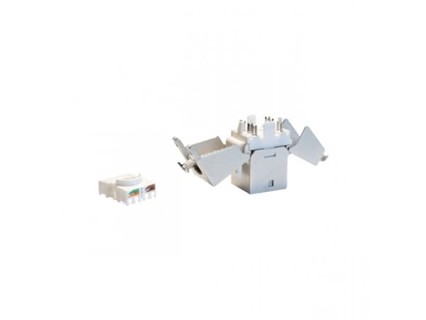 Procab bakre pluggterminal IDC 180 CAT6A skjermet - VCK526A/S