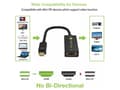 Miniatyrbild 3 av 5: Techly IADAP MDP-HDMIF8K, Mini DisplayPort, HDMI, Hankoppling, Honkoppling, Rak, Rak