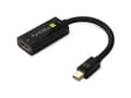 Miniatyrbild 1 av 5: Techly IADAP MDP-HDMIF8K, Mini DisplayPort, HDMI, Hankoppling, Honkoppling, Rak, Rak