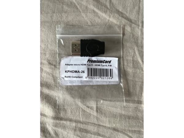 PremiumCord AV-adapter PremiumCord micro HDMI typ D females - HDMI typ A males