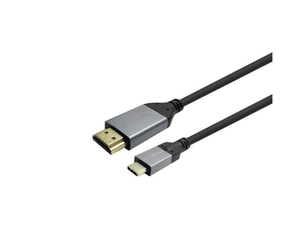 VivoLink - Adapterkabel - 24 pin USB-C hann til HDMI hann - 10 m - svart - 4K 60Hz støtte, up to 18 Gbps data transfer rate