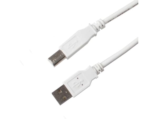USB 3.0 -kaapeli. 2m. Valkoinen