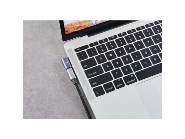 Renkforce RF-5245272, USB-C, USB-C, Svart, Grå