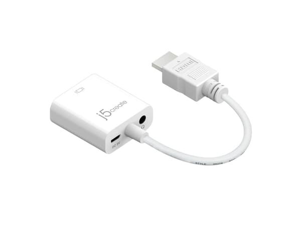 j5create JDA213 - Videotransformator - HDMI - VGA