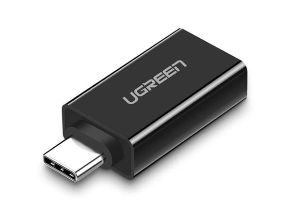 Ugreen 20808, USB Type-C, USB 3.2 Gen 1 (3.1 Gen 1), Hanstik, Sort Svart