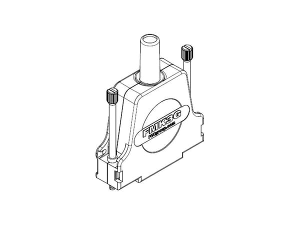 Molex 1731100082 D-SUB-kabinet Plastic, metalliseret 180 ° Sort 1 stk