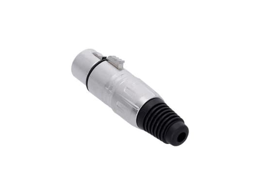 adam hall 4 STAR C XF3, Mikrofonadapter, Alle merker, Sølv, XLR, Zink, 5 mm