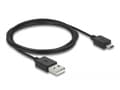 Miniatyrbild 3 av 5: Delock - High Speed - videokort - HDMI, Mikro-USB typ B (endast ström) hane till DisplayPort hona - 18 cm - svart - 8K30 Hz (7680 x 4320) stöd, 3D-vi