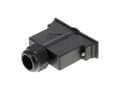 Miniatyrbild 2 av 2: Molex 1727040200 D-SUB-kabinet Plastic, metalliseret 180 ° Sort 1 stk