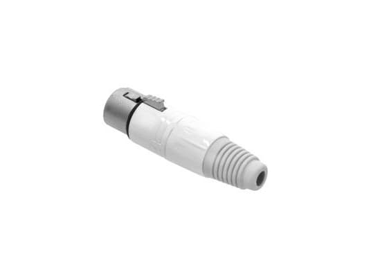 adam hall 4 STAR C XF3 SNOW, Mikrofonadapter, Alle merker, Hvit, XLR, Zink, 5 mm