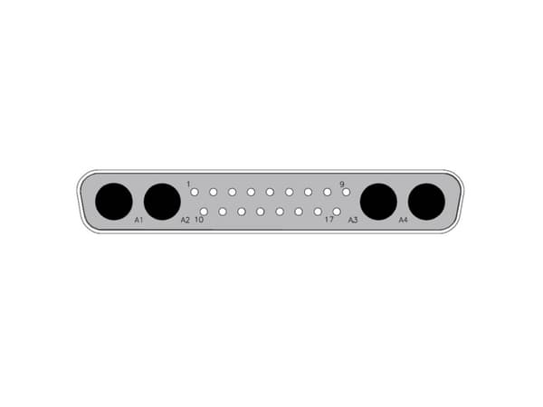 Molex 1731070604 D-SUB stikforbindelse Poltal: 21 Loddepins 1 stk Bulk