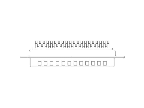 Molex 1731130066 D-SUB-kontakt Antal poler: 78 Lödhuvud 1 st