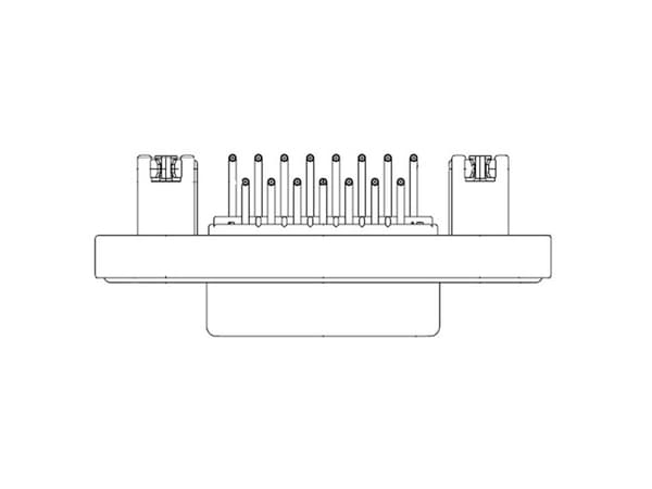 Molex 1731100034 D-SUB-liitin Napojen lukumäärä: 25 Juotostapit 1 kpl Irtotavarana