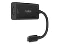Miniatyrbild 2 av 5: Belkin Connect - Videokort - 24 pin USB-C hane till HDMI hona - svart - 4K144Hz stöd, 8K60Hz stöd