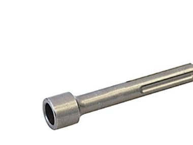 BAIER JordspydsadapterØ 20 mm passer til både galv. og kobber jordspyd Med SDS Max, så den kan bruges på alle borehamre