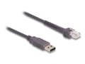 Miniatyrbilde 2 av 3: Delock - Strekkodeskannerkabel - USB-type A (hann) til RJ-50 (hann) - 2 m - grå