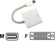 Jou Jye Computer Mini Display Port Adaptercable, 0,1 m, DisplayPort, HDMI Typ A (standard), Vit, RoHS, REACH, CE