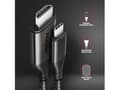 Pikkukuva 4 / 5: Axagon RVC-HI2MC, 1,8 m, USB Type-C, HDMI, urosliitin, urosliitin, suora liitin, suora