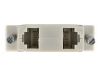 Delock - Nätverkskort - RJ-45 (hona) till DB-25 (hane) - tumskruvar - beige