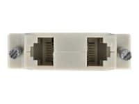 Delock - Nätverkskort - RJ-45 (hona) till DB-44 (hona) - tumskruvar - beige