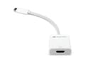 Miniatyrbild 4 av 5: NewerTech - Adapterkabel - 24 pin USB-C hane till HDMI hona - 10.8 cm - stöd för 4K (4096 x 2160)