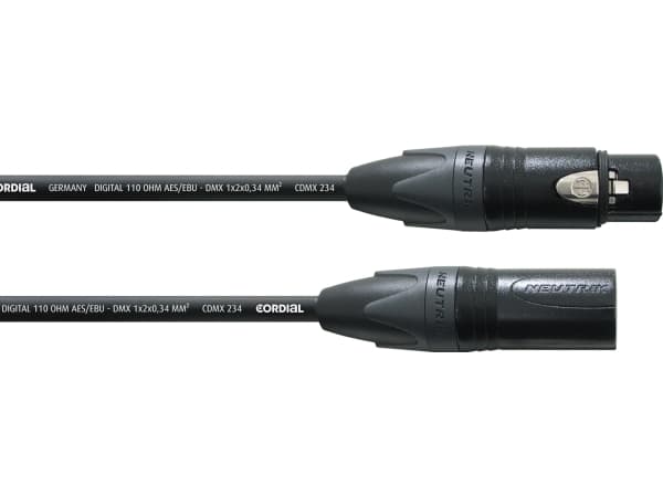 Cordial AES/EBU XLR - XLR -kaapeli, 2 m