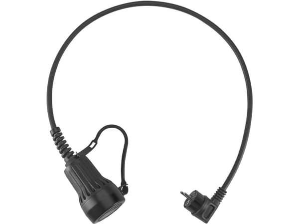Laddningsadapter Universal med jordad stickpropp, upp till 1,8 kW