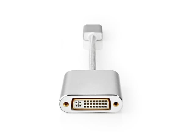 Nedis CCTB37250AL02, 0,2 m, DisplayPort, DVI-D, Hankjønn, Hunkjønn, Rett