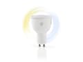 Miniatyrbild 2 av 5: Nedis WIFILW10WTGU10, 4,5 W, GU10, 380 lm, 25000 h, Cool white, Warm white, White