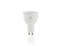 Miniatyrbild 1 av 5: Nedis WIFILW10WTGU10, 4,5 W, GU10, 380 lm, 25000 h, Cool white, Warm white, White