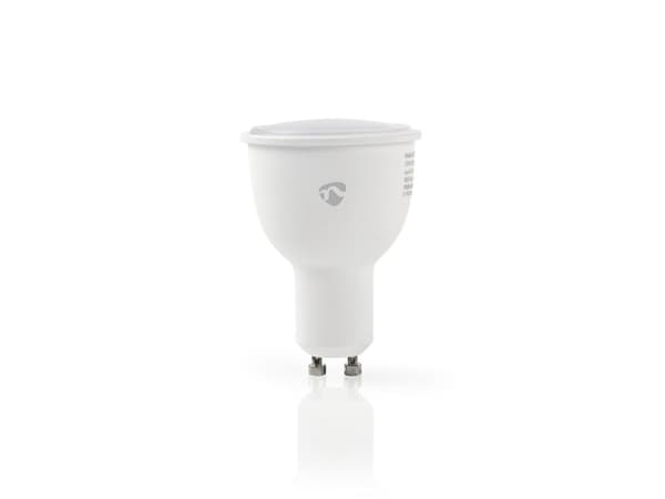 Nedis WIFILW10WTGU10, 4,5 W, GU10, 380 lm, 25000 h, Cool white, Warm white, White