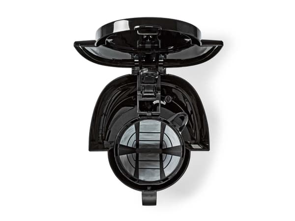 Nedis KACM250EBK, Kaffebrygger (drypp), Malt kaffe, 900 W, Sort