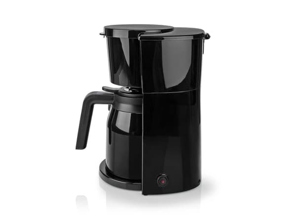 Nedis KACM250EBK, Kaffebrygger (drypp), Malt kaffe, 900 W, Sort