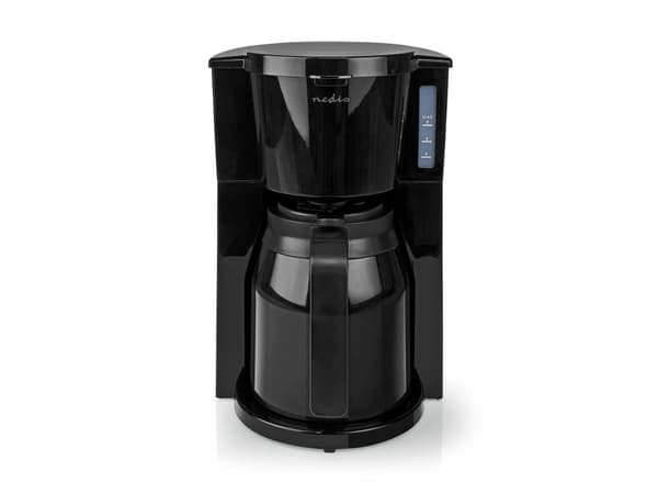 Nedis KACM250EBK, Kaffebrygger (drypp), Malt kaffe, 900 W, Sort